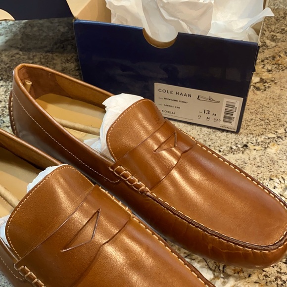 Cole Haan Shoes Cole Haan Howland Penny Color Saddle Tan Cole Haan Shoes Cole Haan Howland Penny Color Saddle Tan